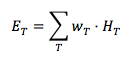 関係式（実効線量の定義）