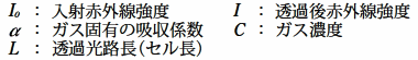 数式中文字の定義